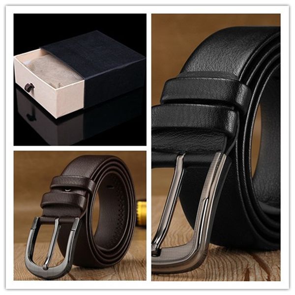 new mdies men's belt women's belt classic business casual pin buckle waist silver buckle belt gift box, Black;brown
new mdies men's belt women's belt classic business casual pin buckle waist silver buckle belt gift box, Black;brown