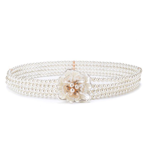 new fashion small gold buckle inlaying rhinestone pearl elastic belts for women female strap selling ing, Black;brown
new fashion small gold buckle inlaying rhinestone pearl elastic belts for women female strap selling ing, Black;brown