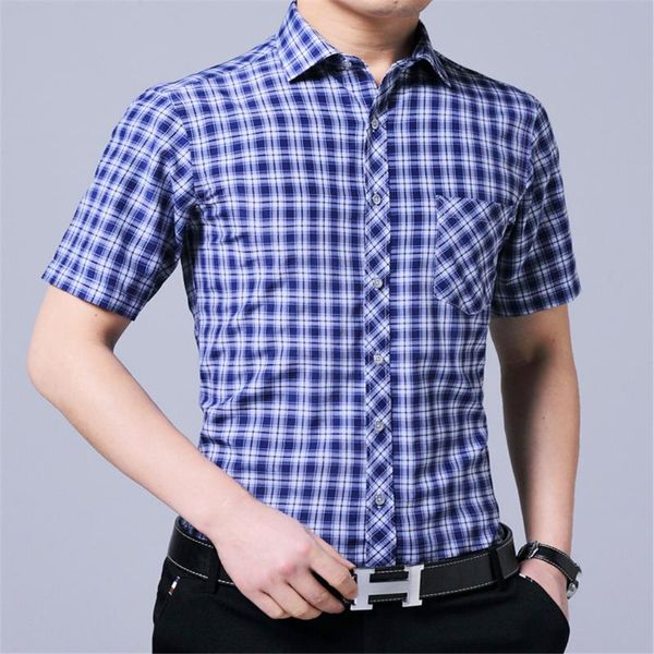 men's casual shirts plaid shirt men 2021 summer fashion chemise homme mens checkered short sleeve blouse, White;black
men's casual shirts plaid shirt men 2021 summer fashion chemise homme mens checkered short sleeve blouse, White;black