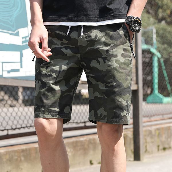 spring and summer camouflage casual shorts men's versatile loose-fit fashion beach pants shorts-40, White;black
spring and summer camouflage casual shorts men's versatile loose-fit fashion beach pants shorts-40, White;black