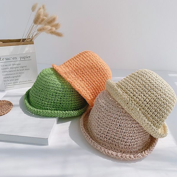 summer straw bucket hat for baby children fashion bob cap hip hop gorros summer cotton caps beach sun fishing bucket hat, Blue;gray
summer straw bucket hat for baby children fashion bob cap hip hop gorros summer cotton caps beach sun fishing bucket hat, Blue;gray