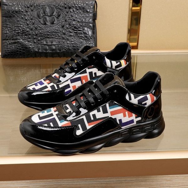 2020 k1 fashion trend mens designer shoes leather breathable luxury shoes lace-up casual hiker shoes mens sneakers, Black 
2020 k1 fashion trend mens designer shoes leather breathable luxury shoes lace-up casual hiker shoes mens sneakers, Black