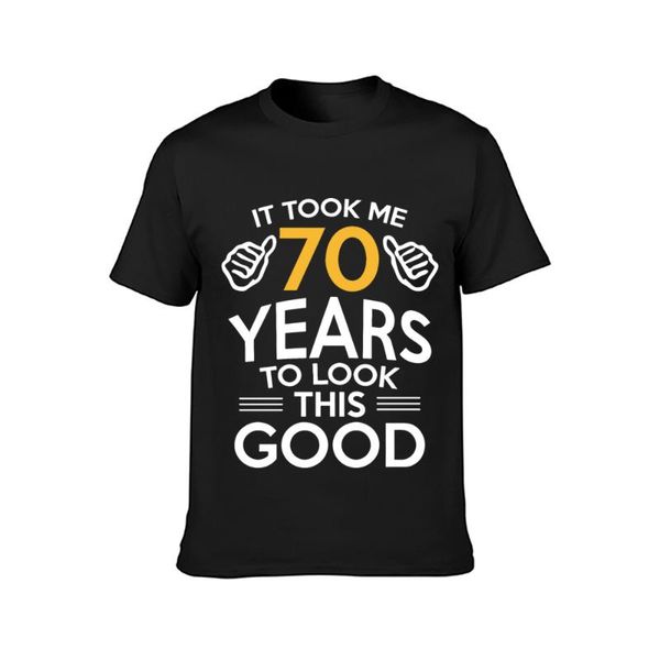 it took me 70 years to look this good birthday t shirt fit design basic vintage pattern round neck cotton summer style shirt, White;black
it took me 70 years to look this good birthday t shirt fit design basic vintage pattern round neck cotton summer style shirt, White;black