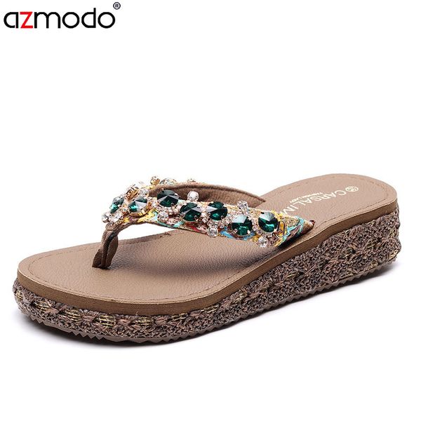 slippers 2021 summer fashion rhinestones wedges flip flops women's casual beach shoes ladies non-slip platform zapatos de mujer, Black
slippers 2021 summer fashion rhinestones wedges flip flops women's casual beach shoes ladies non-slip platform zapatos de mujer, Black
