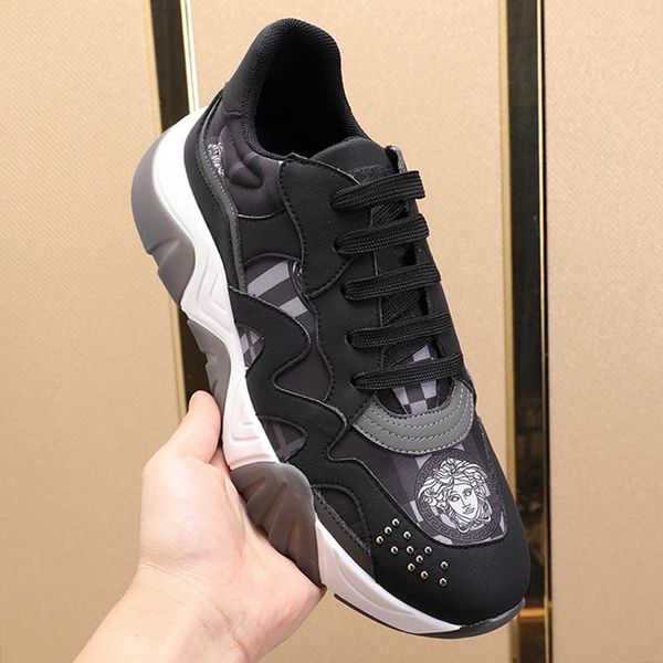 new arrival mens shoes scarpe da uomo di lusso fashion sports lightweight footwears casual lace-up low plus size men shoes, Black
new arrival mens shoes scarpe da uomo di lusso fashion sports lightweight footwears casual lace-up low plus size men shoes, Black