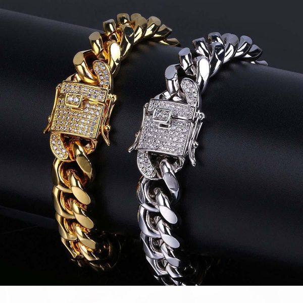 hip hop 18k позолоченный кубинский браслет-цепочка с алмазной застежкой 12 мм шириной мужчины женщины 8 дюймов, Black
hip hop 18k позолоченный кубинский браслет-цепочка с алмазной застежкой 12 мм шириной мужчины женщины 8 дюймов, Black