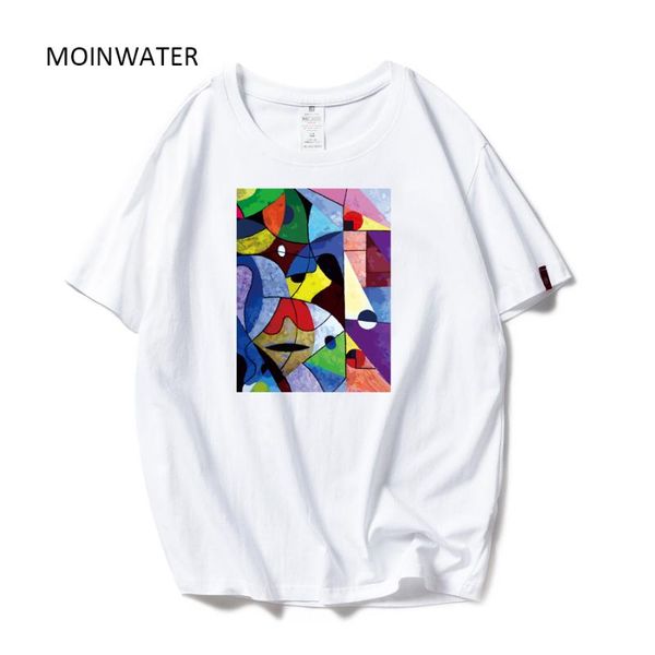 moinwater brand new women colorful print t shirts white black cotton tees lady high street comfortable casual mt1978
moinwater brand new women colorful print t shirts white black cotton tees lady high street comfortable casual mt1978