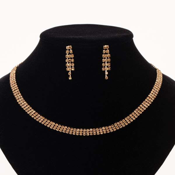 yfjewe luxury wedding jewelry sets for bride elegant crystal chain necklace earrings set for women gold-color party jewelry
yfjewe luxury wedding jewelry sets for bride elegant crystal chain necklace earrings set for women gold-color party jewelry