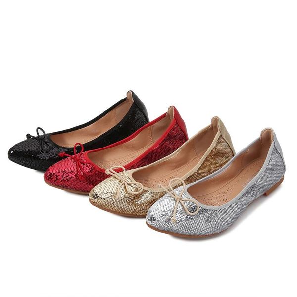 flats women korean-style sweet lady comfortable shoes large size casual butterfly-knot daily women shoes, Black
flats women korean-style sweet lady comfortable shoes large size casual butterfly-knot daily women shoes, Black