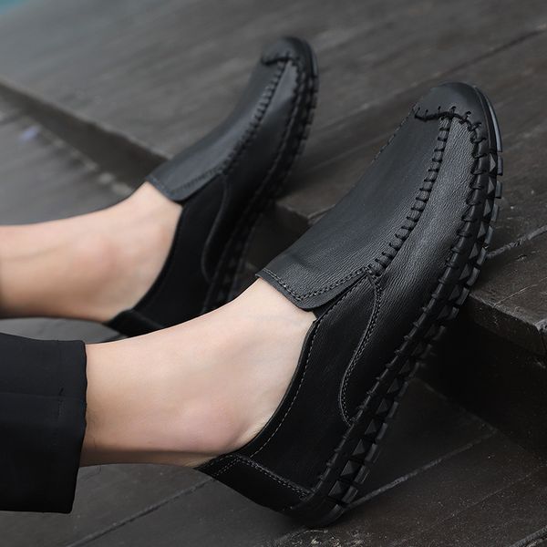 men de causal male for shoe fashion 2020 sale para sapato loafers casual mens zapatos mens sneakers sport genuine leather, Black
men de causal male for shoe fashion 2020 sale para sapato loafers casual mens zapatos mens sneakers sport genuine leather, Black