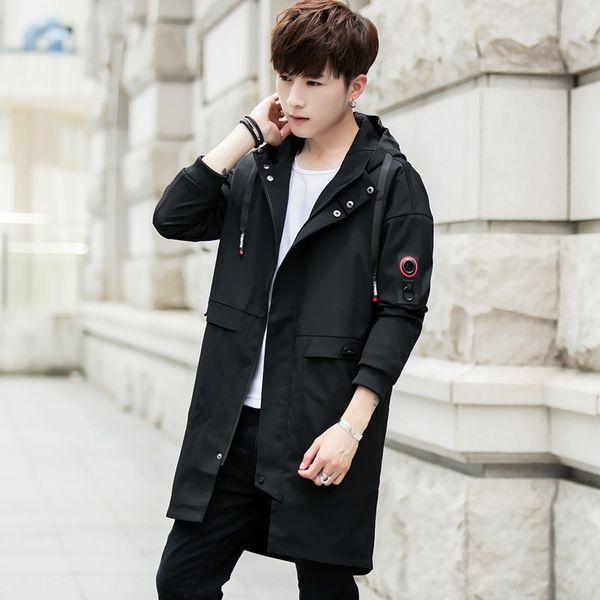 qyh0f coat hooded men's mid-length korean trendy coat autumn hooded men's mid-length windbreaker style autumn korean style trendy, Tan;black
qyh0f coat hooded men's mid-length korean trendy coat autumn hooded men's mid-length windbreaker style autumn korean style trendy, Tan;black