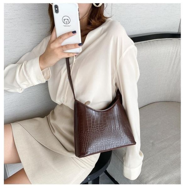 net red handbag bag new shoulder bag women ins texture women's fashion underarm