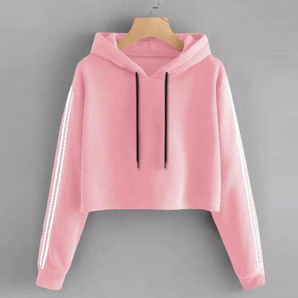 women's hoodies & sweatshirts sweatshirt women pullover ladies striped long sleeve pullovers jumper casual solid hooded female coat pol, Black
women's hoodies & sweatshirts sweatshirt women pullover ladies striped long sleeve pullovers jumper casual solid hooded female coat pol, Black