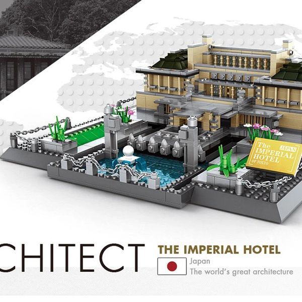 1375 шт строительных блоков япония imperial hotel токио модель всемирно известного город архитектура поделок кирпича монтажник ребенок модел
1375 шт строительных блоков япония imperial hotel токио модель всемирно известного город архитектура поделок кирпича монтажник ребенок модел
