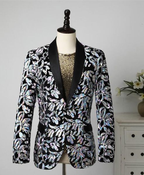 personality sequins blazer men suits designs jacket mens stage singers clothes dance star style dress punk rock masculino homme, White;black
personality sequins blazer men suits designs jacket mens stage singers clothes dance star style dress punk rock masculino homme, White;black