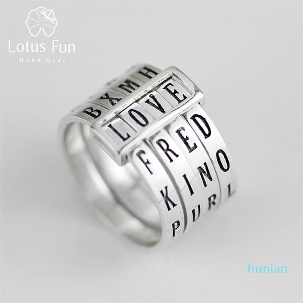 luxury- fun real 925 sterling silver natural handmade fine jewelry rotatable ring can make different words rings for women bijoux y19051602, Slivery;golden
luxury- fun real 925 sterling silver natural handmade fine jewelry rotatable ring can make different words rings for women bijoux y19051602, Slivery;golden