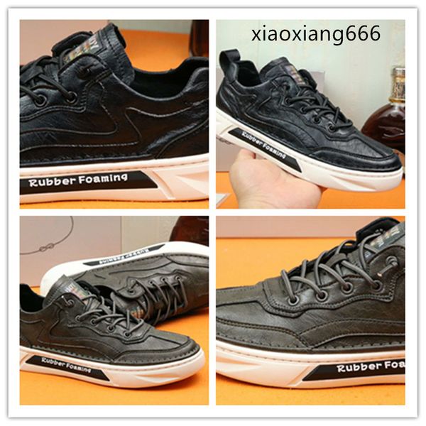 2020 new casual shoes workmanship first-class upper italian imported cowhide suitable for all kinds of travel perfect quality, Black
2020 new casual shoes workmanship first-class upper italian imported cowhide suitable for all kinds of travel perfect quality, Black