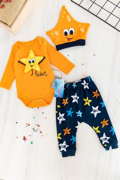 baby boy star 3-piece детские костюмы, White
baby boy star 3-piece детские костюмы, White