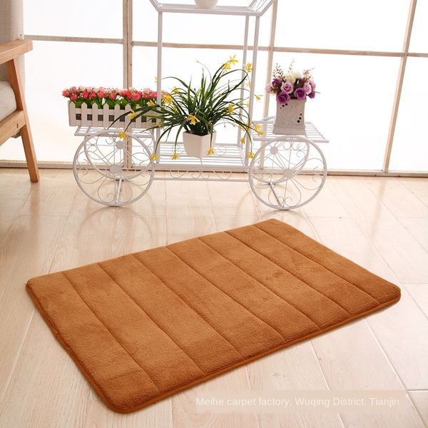 thickened carpet 1.6cm vertical print memory cotton slow springback coral velvet carpet floor door mat bathroom kitchen floor mat
thickened carpet 1.6cm vertical print memory cotton slow springback coral velvet carpet floor door mat bathroom kitchen floor mat