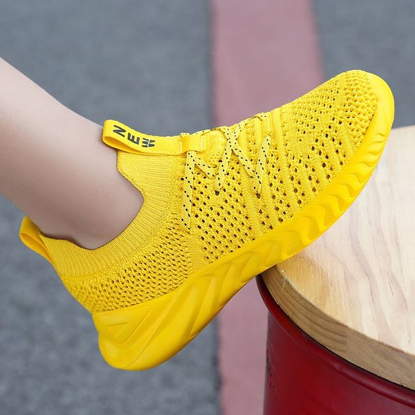 children's and boys' sports sports 2020 new student's net shoes sleeve yellow one pedal medium and large children's casu, Black
children's and boys' sports sports 2020 new student's net shoes sleeve yellow one pedal medium and large children's casu, Black
