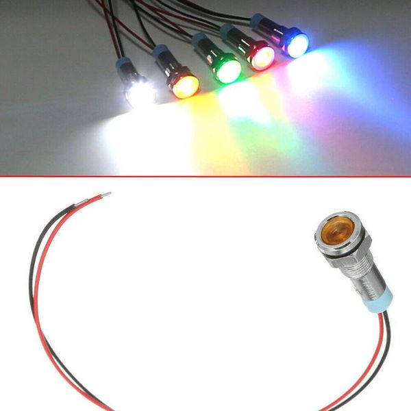 5x 12-24v 8mm led dash panel warning pilot light indicator lamp for car ships 12-24v led indicators
5x 12-24v 8mm led dash panel warning pilot light indicator lamp for car ships 12-24v led indicators