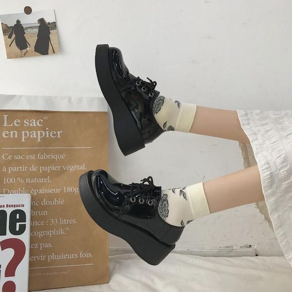 new ladies shoes lace up oxford shoes for women brogue black leather woman low heels platform plus size flats
new ladies shoes lace up oxford shoes for women brogue black leather woman low heels platform plus size flats