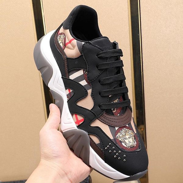 fashion classic mens shoes with origin box new arrival outdoor walking comfortable footwears sports lace-up low casual men shoes sale, Black
fashion classic mens shoes with origin box new arrival outdoor walking comfortable footwears sports lace-up low casual men shoes sale, Black