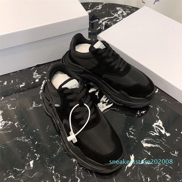 luxury designer shoes white sneakers platform shoes genuine leather trainers reflective white trainers for men women flat casual shoes s08, Black
luxury designer shoes white sneakers platform shoes genuine leather trainers reflective white trainers for men women flat casual shoes s08, Black