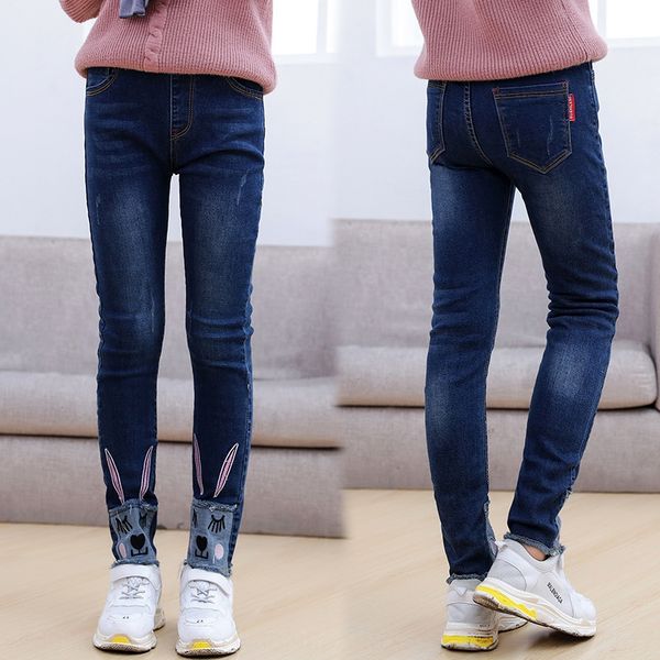 girls stretch autumn style spring tight spring autumn pants medium and large children's slim pants children's elastic jeans and je, Blue
girls stretch autumn style spring tight spring autumn pants medium and large children's slim pants children's elastic jeans and je, Blue
