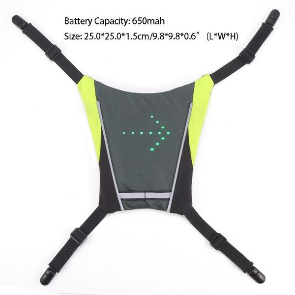 bicycle vest night hiking cycling led signal light indicator reflective vest bike backpack safety turnning signal lights vests
bicycle vest night hiking cycling led signal light indicator reflective vest bike backpack safety turnning signal lights vests