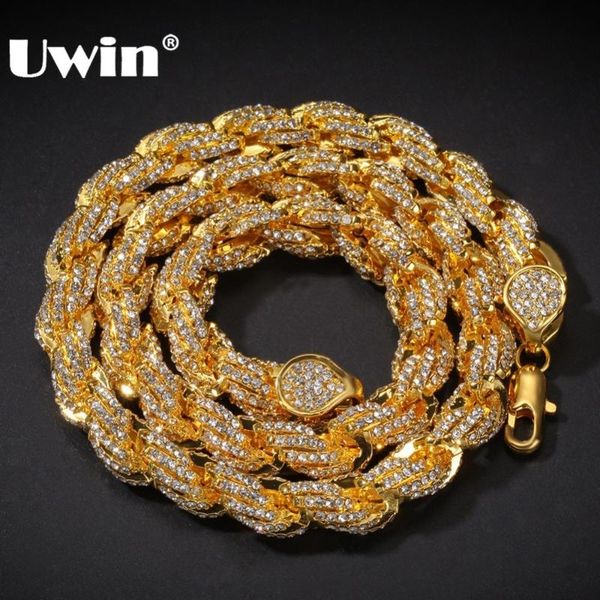 uwin 9mm rope chain necklace silver color iced out rhinestones hiphop necklaces jewelry men women drop shipping
uwin 9mm rope chain necklace silver color iced out rhinestones hiphop necklaces jewelry men women drop shipping