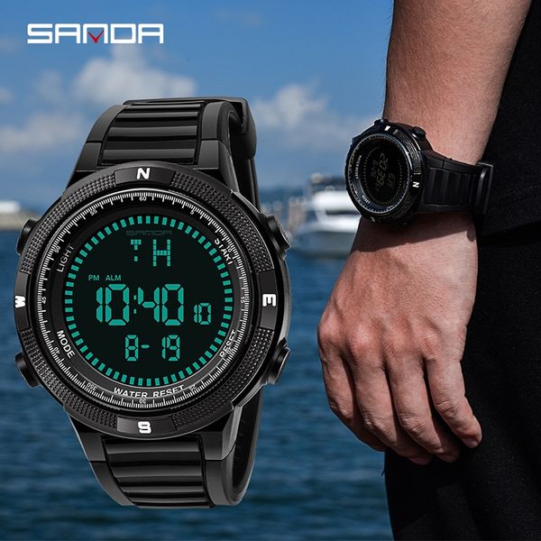 sand luminous electronic a korean sports electronic luminous waterproof multifunctional watch student men's and women's watch digi, Blue
sand luminous electronic a korean sports electronic luminous waterproof multifunctional watch student men's and women's watch digi, Blue