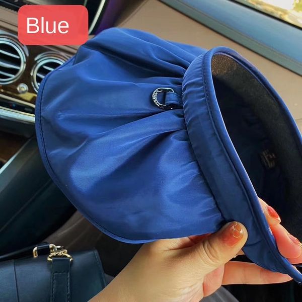 female korean east gate hair band sunshade shell hat uv-proof sunshade foldable hair band dual-purpose empty hat, Blue;gray
female korean east gate hair band sunshade shell hat uv-proof sunshade foldable hair band dual-purpose empty hat, Blue;gray