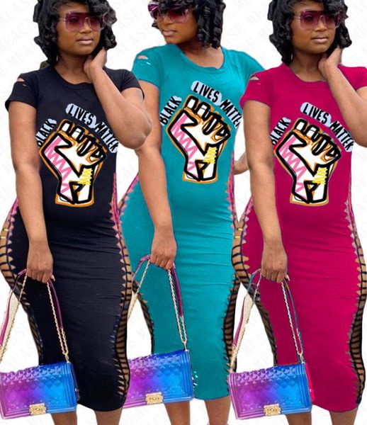 women bodycon dresses black lives matter letters print hole short sleeves t shirt long dress slim one piece skirts dress s-3xl d71401, White
women bodycon dresses black lives matter letters print hole short sleeves t shirt long dress slim one piece skirts dress s-3xl d71401, White