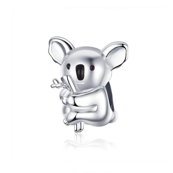 fashion authentic 925 sterling silver high polish cute koala charms fit european diy charm bracelet girls gfits, Black
fashion authentic 925 sterling silver high polish cute koala charms fit european diy charm bracelet girls gfits, Black