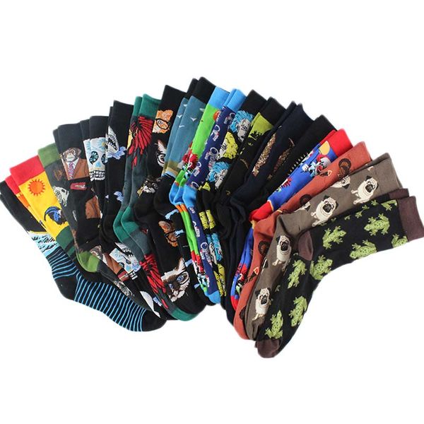 men's socks men cool happy streetwear funny harajuku cotton hip hop calcetines hombre skateboard sokken skarpetki, Black 
men's socks men cool happy streetwear funny harajuku cotton hip hop calcetines hombre skateboard sokken skarpetki, Black