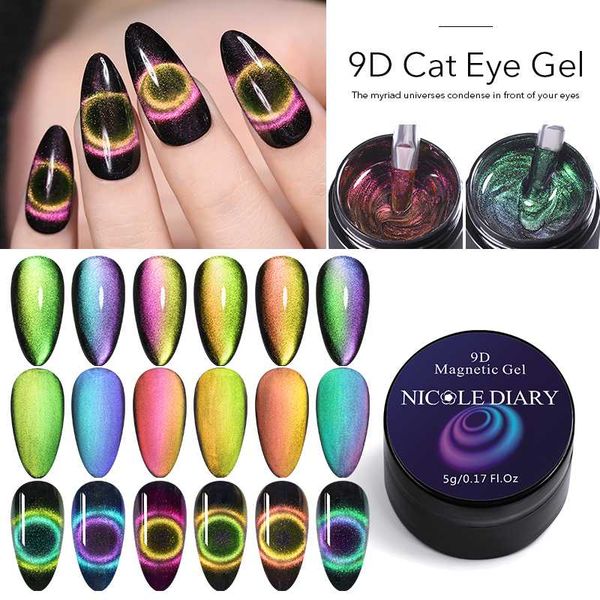nail gel nicole diary 9d cat eye uv soak off art polish magnetic laser shining varnish 5ml semi permanent, Red;pink
nail gel nicole diary 9d cat eye uv soak off art polish magnetic laser shining varnish 5ml semi permanent, Red;pink