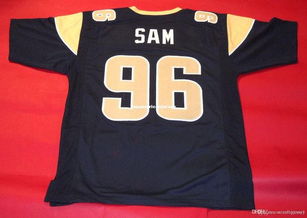 retro #96 michael sam custom mitchell & ness jersey bule mens stitching s-5xl,6xl football jerseys running, Gray
retro #96 michael sam custom mitchell & ness jersey bule mens stitching s-5xl,6xl football jerseys running, Gray