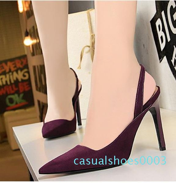 elegant pointed toe sling back pointed pumps bridal wedding shoes multi colors high heel shoes women designer shoes c03, Black
elegant pointed toe sling back pointed pumps bridal wedding shoes multi colors high heel shoes women designer shoes c03, Black