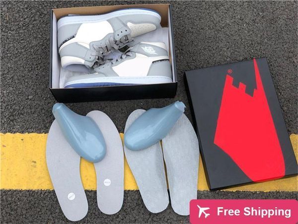 authentic 1 high og low basketball shoes man wolf grey sail pn dust white mens trainers sneakers with original box size 40 -47
authentic 1 high og low basketball shoes man wolf grey sail pn dust white mens trainers sneakers with original box size 40 -47