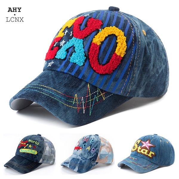 baby baseball caps letter printed kids snapback hip hop cap cartoon pattern hat children boys girls summer sun mesh hats denim, Slivery;white
baby baseball caps letter printed kids snapback hip hop cap cartoon pattern hat children boys girls summer sun mesh hats denim, Slivery;white