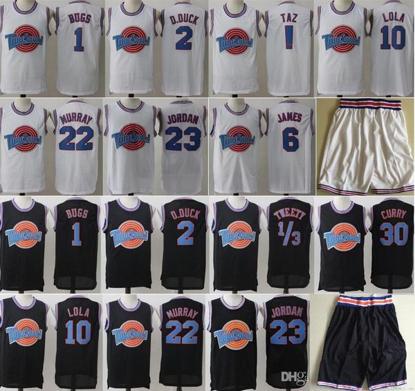 space jam jersey movie tune squad looney daffy duck bill murray lola bugs bunny taz tweety michael james curry basketball shorts black white, Black;red
space jam jersey movie tune squad looney daffy duck bill murray lola bugs bunny taz tweety michael james curry basketball shorts black white, Black;red