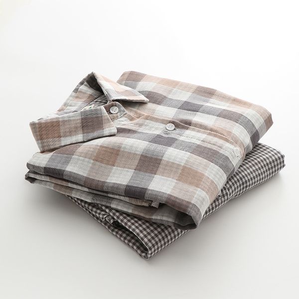 women's blouses & shirts cotton yarn double-sided plaid shirt women 2021 autumn blouse and linen long-sleeved, White
women's blouses & shirts cotton yarn double-sided plaid shirt women 2021 autumn blouse and linen long-sleeved, White
