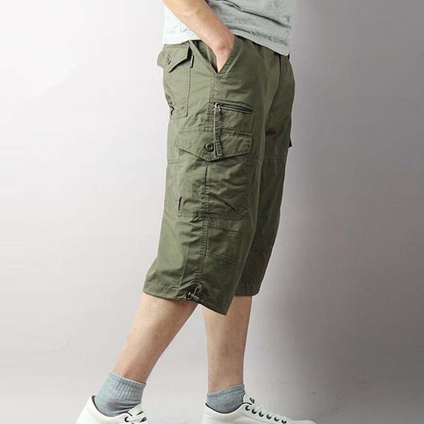 men's pants big size summer thin 7 minutes casual baggy loose overall man male short trousers mens bottoms, Black
men's pants big size summer thin 7 minutes casual baggy loose overall man male short trousers mens bottoms, Black