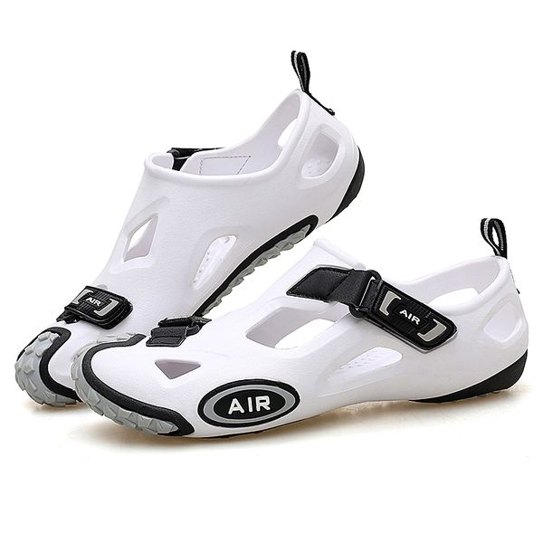 summer air slipper men women casual shoes mules clogs big size 45 beach slippers male water hollow jelly chaussure homme cs03, Black 
summer air slipper men women casual shoes mules clogs big size 45 beach slippers male water hollow jelly chaussure homme cs03, Black