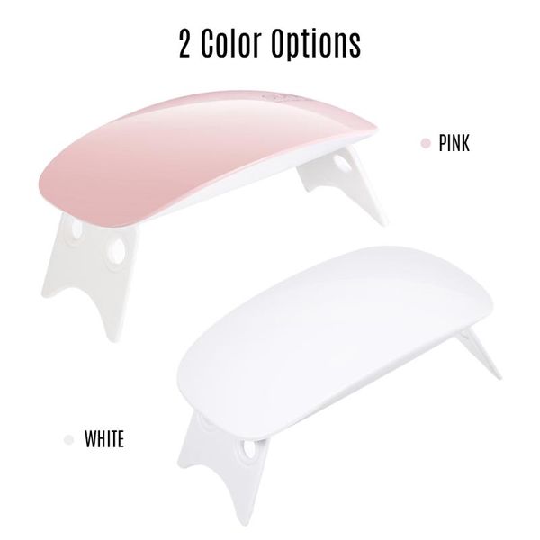 6w mini nail lamp pink white nail dryer machine home use uv led lamp portable micro usb cable drying for gel varnish
6w mini nail lamp pink white nail dryer machine home use uv led lamp portable micro usb cable drying for gel varnish
