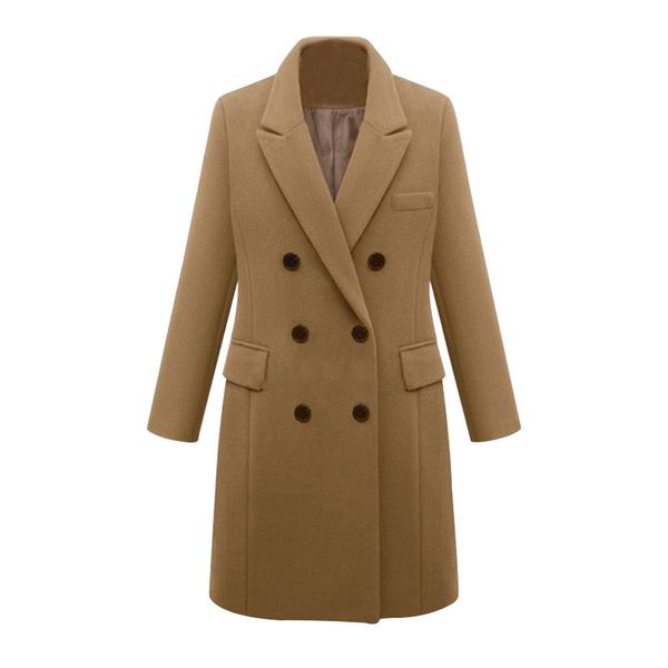 autumn winter women new casual double breasted pocket women long jackets elegant long sleeve outerwear, Black
autumn winter women new casual double breasted pocket women long jackets elegant long sleeve outerwear, Black
