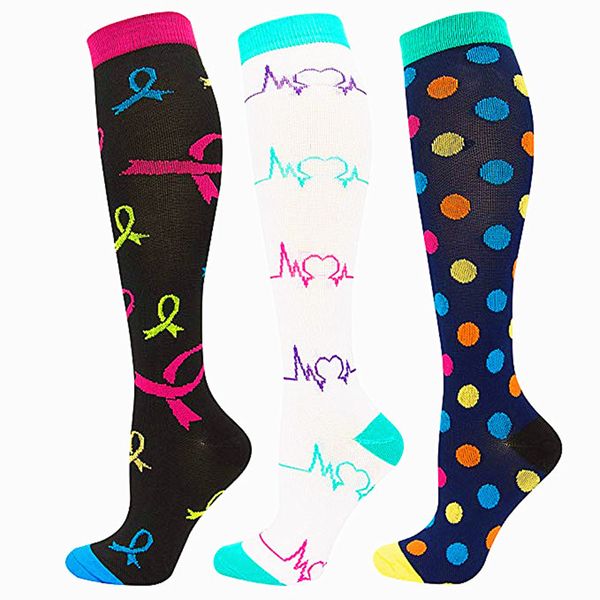 sports socks compression for men&women 20-30 mmhg athletic running flight travel stamina prevent varicose veins, Black
sports socks compression for men&women 20-30 mmhg athletic running flight travel stamina prevent varicose veins, Black