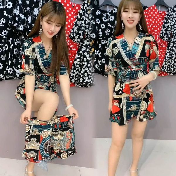 single piece/set chiffon skirt summer women's suit 2020 new trendy korean version of the thin net red shorts women, Gray
single piece/set chiffon skirt summer women's suit 2020 new trendy korean version of the thin net red shorts women, Gray