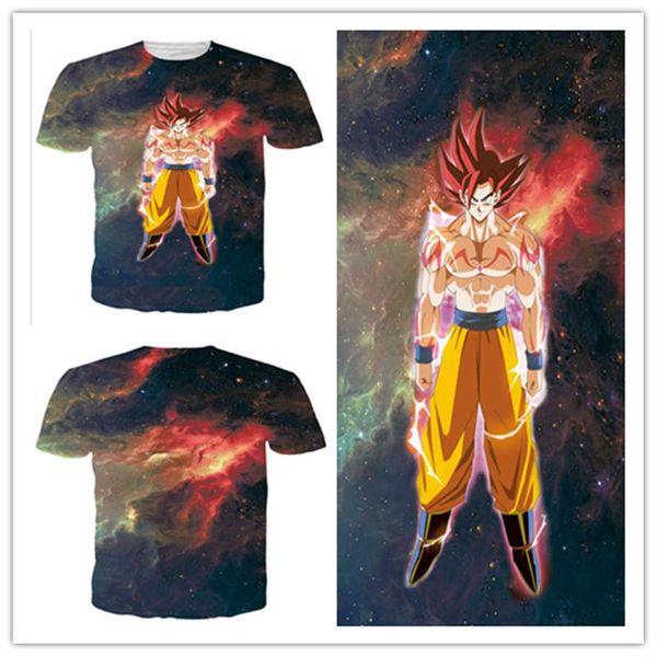 2020 designer summer european and american men and women short-sleeved t-shirts hd starry sky super saiyan wholesale, White;black
2020 designer summer european and american men and women short-sleeved t-shirts hd starry sky super saiyan wholesale, White;black